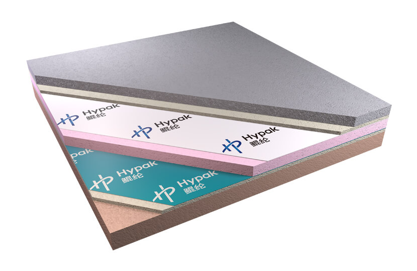 Schematic Diagram Of Ground Structure Of Cold Storage With Wall Insulation Vapor Barrier