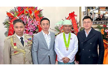 Founder Of Kingwills™, Was Invited To Attend The 75th Anniversary Of Myanmar's Independence