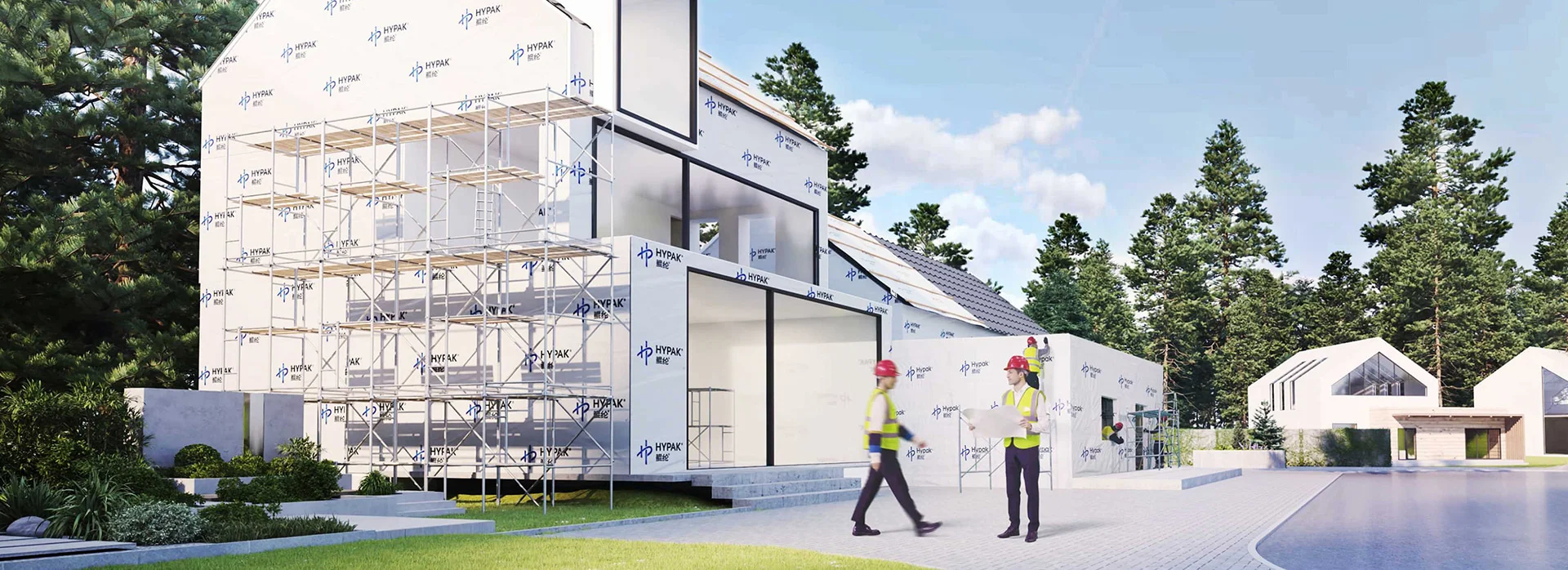 Flashspun Hypak™ With Building House Wraps Barrier