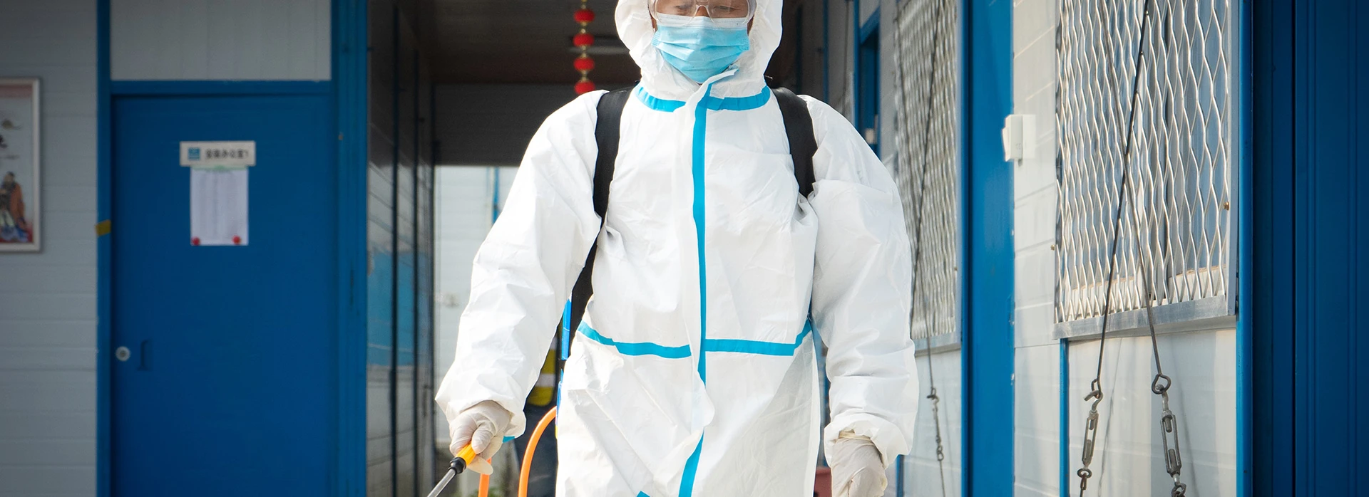 Full Body PPE Material Coveralls In China