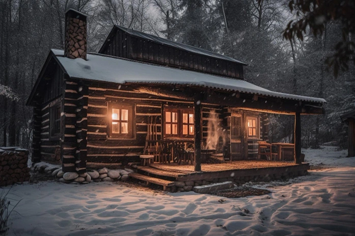 Winter-Ready: How Drainable House Wrap Keeps Log Cabins Cozy and Dry